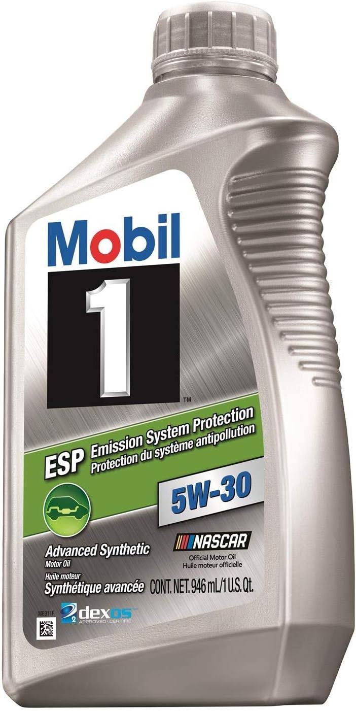 Mobil 1 103469-12PK ESP Formula 5W-30 Motor Oil   1 Qt, (Pack of 12)