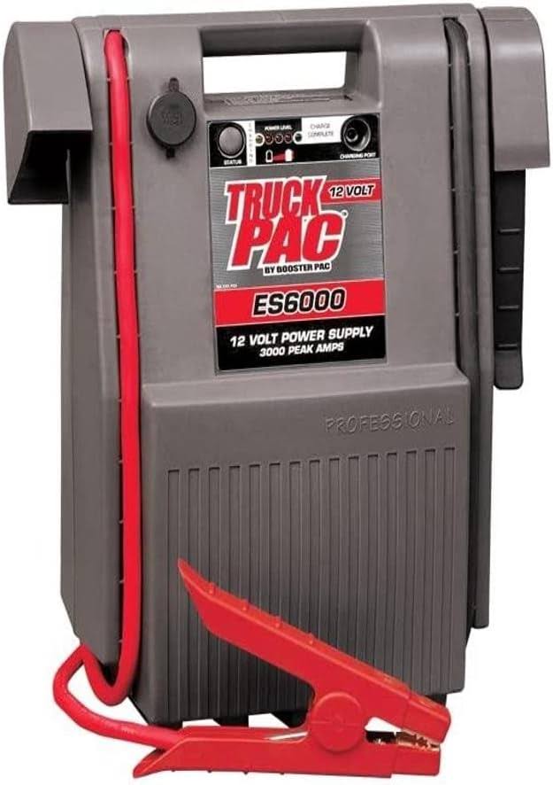 Clore Automotive Truck PAC ES6000 3000 Peak Amp 12V Jump Starter