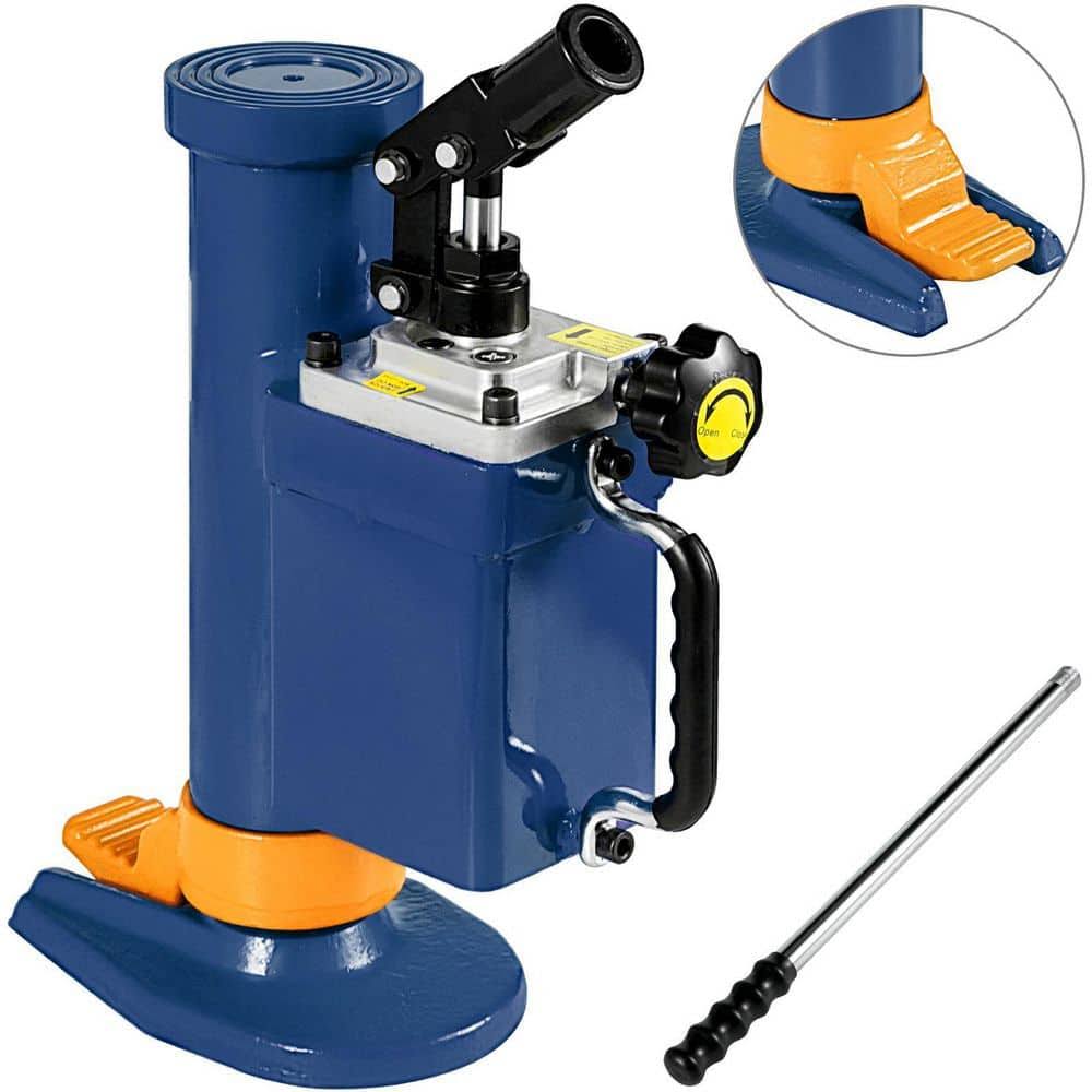 QJD5TSDQJDLS00001V0 Hydraulic Jack 5-Ton Toe Car Jack 11023 lbs. Toe Jack Lift Heat-Treated Steel Heavy-Duty Hydraulic Toe Jack