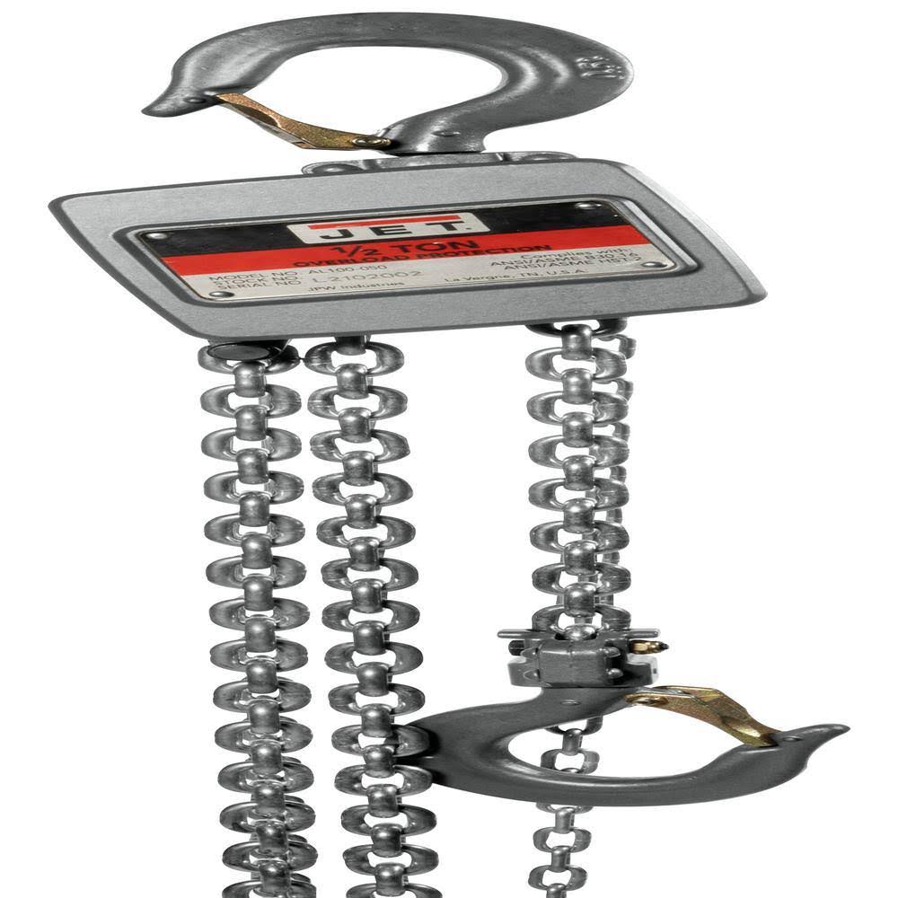 133053 AL100-050-20 1/2-Ton Hand Chain Hoist with 20 ft. of Lift