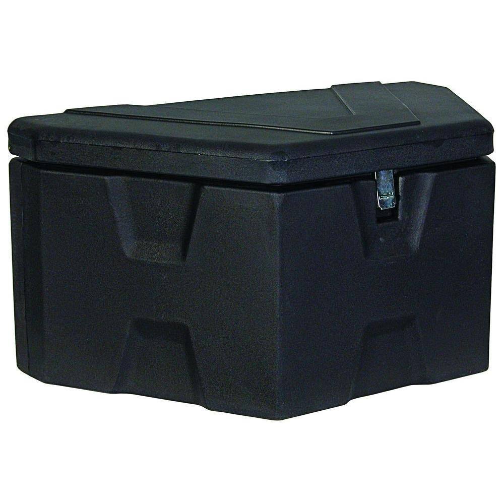 Buyers Products Company 1701680 18 in. x 19 in. x 36 in. Matte Black Plastic Trailer Tongue Truck Tool Box