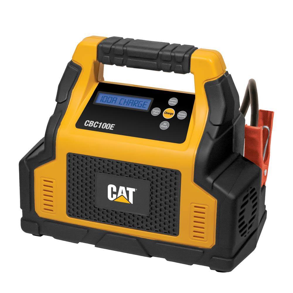 Caterpillar CBC100E Professional 100 Amp Battery Charger   3 Amp Maintainer