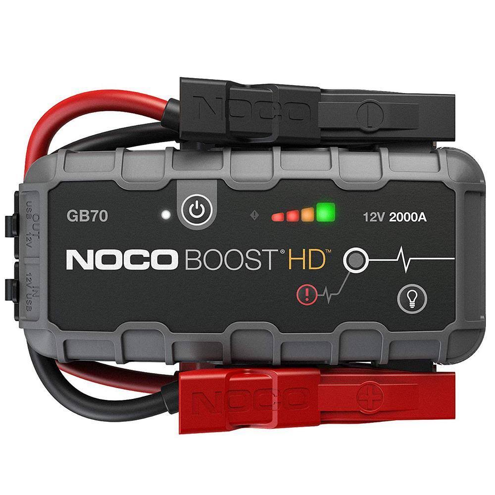 GB70 GB70 2000 Amp 12-Volt UltraSafe Lithium Jump Starter For Up To 8-Liter Gasoline And 6-Liter Diesel Engines