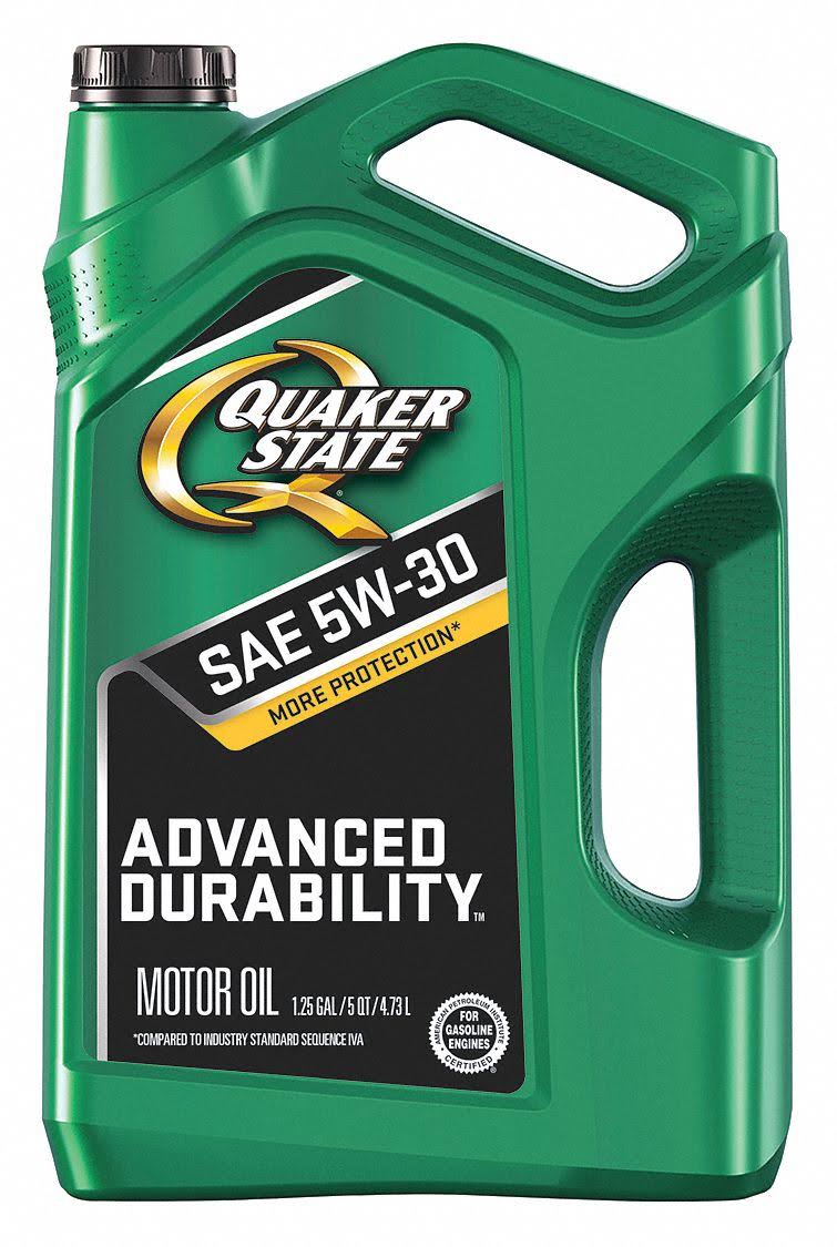 Quaker State Engine Oil,5W-30,Conventional, 5qt