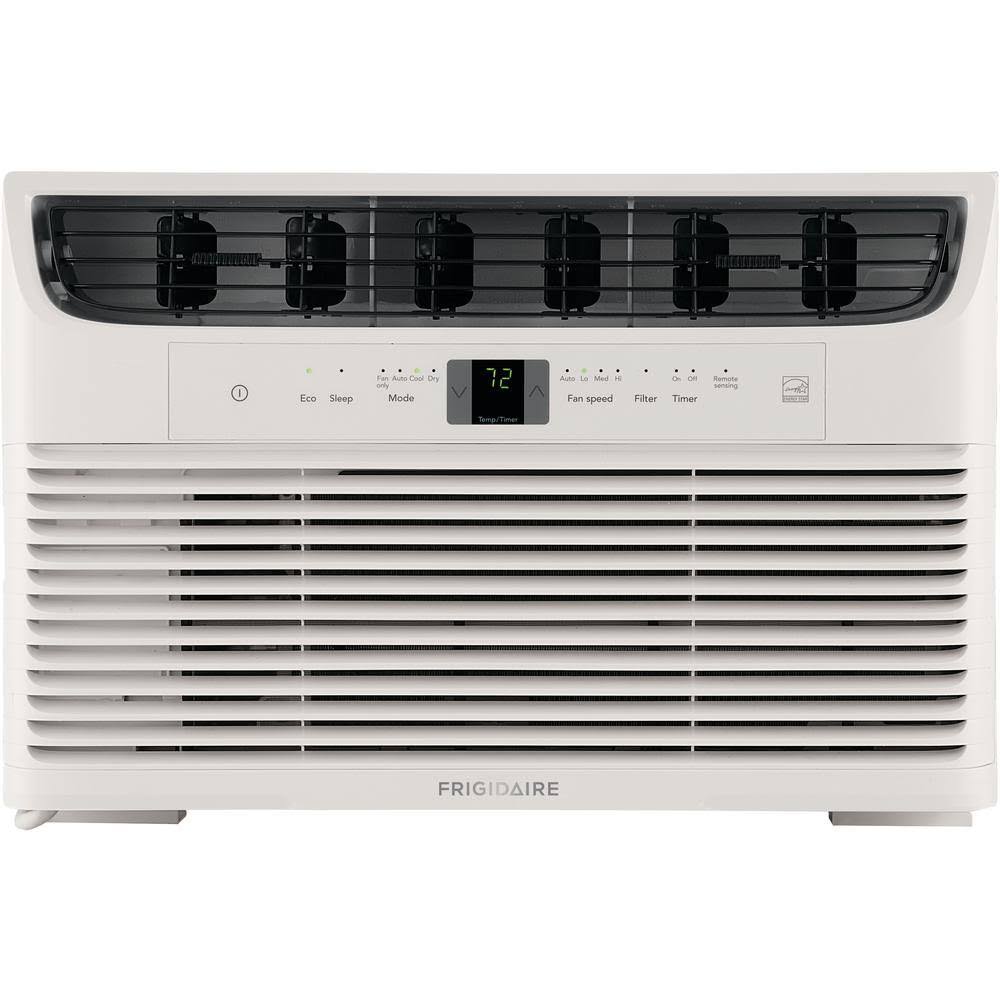FFRE083WAE 8,000 BTU 115-Volt Window-Mounted Mini-Compact Air Conditioner with Temperature-Sensing Remote Control