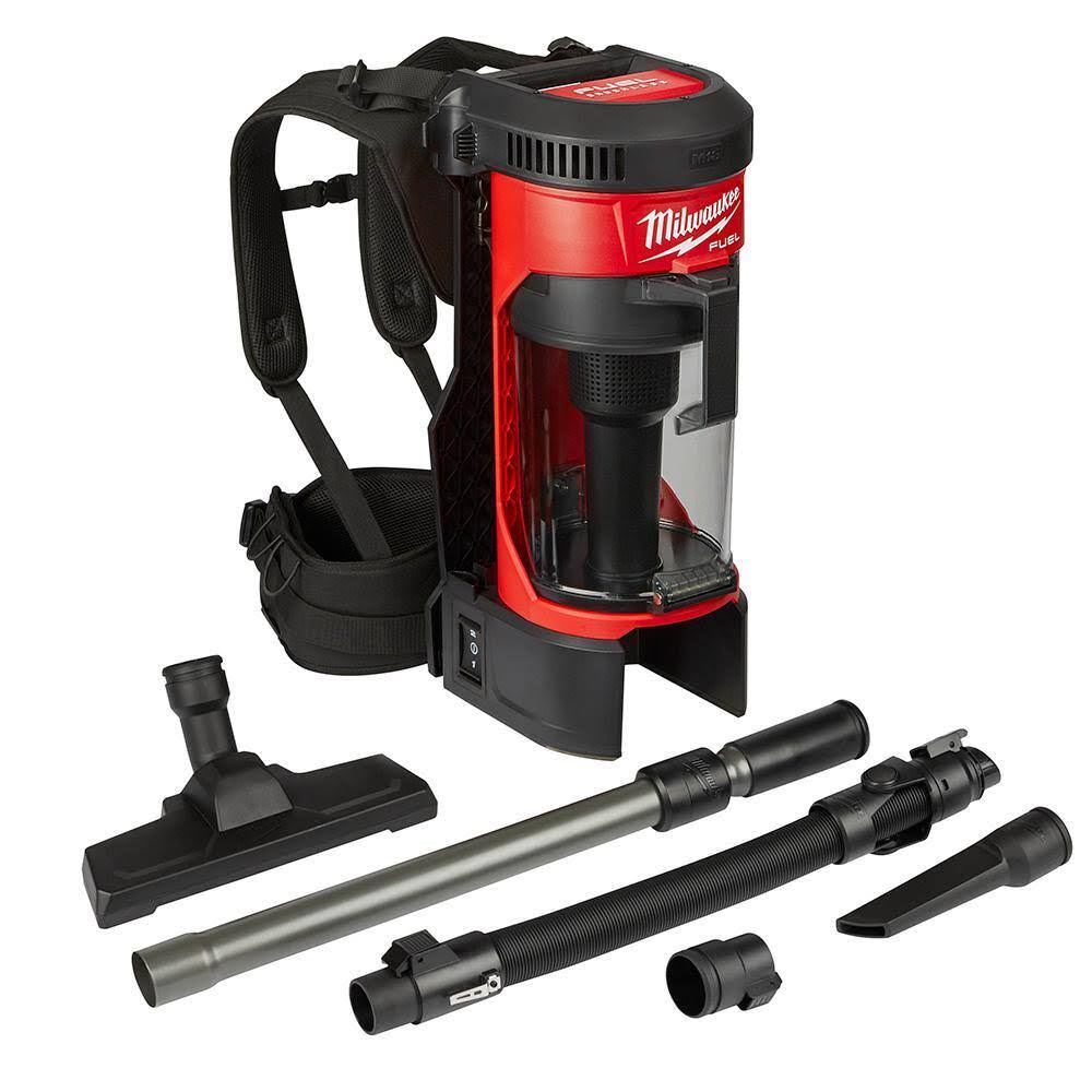 0885-20 M18 FUEL 18-Volt Lithium-Ion Brushless 1 Gal. Cordless 3-in-1 Backpack Vacuum (Vacuum-Only)