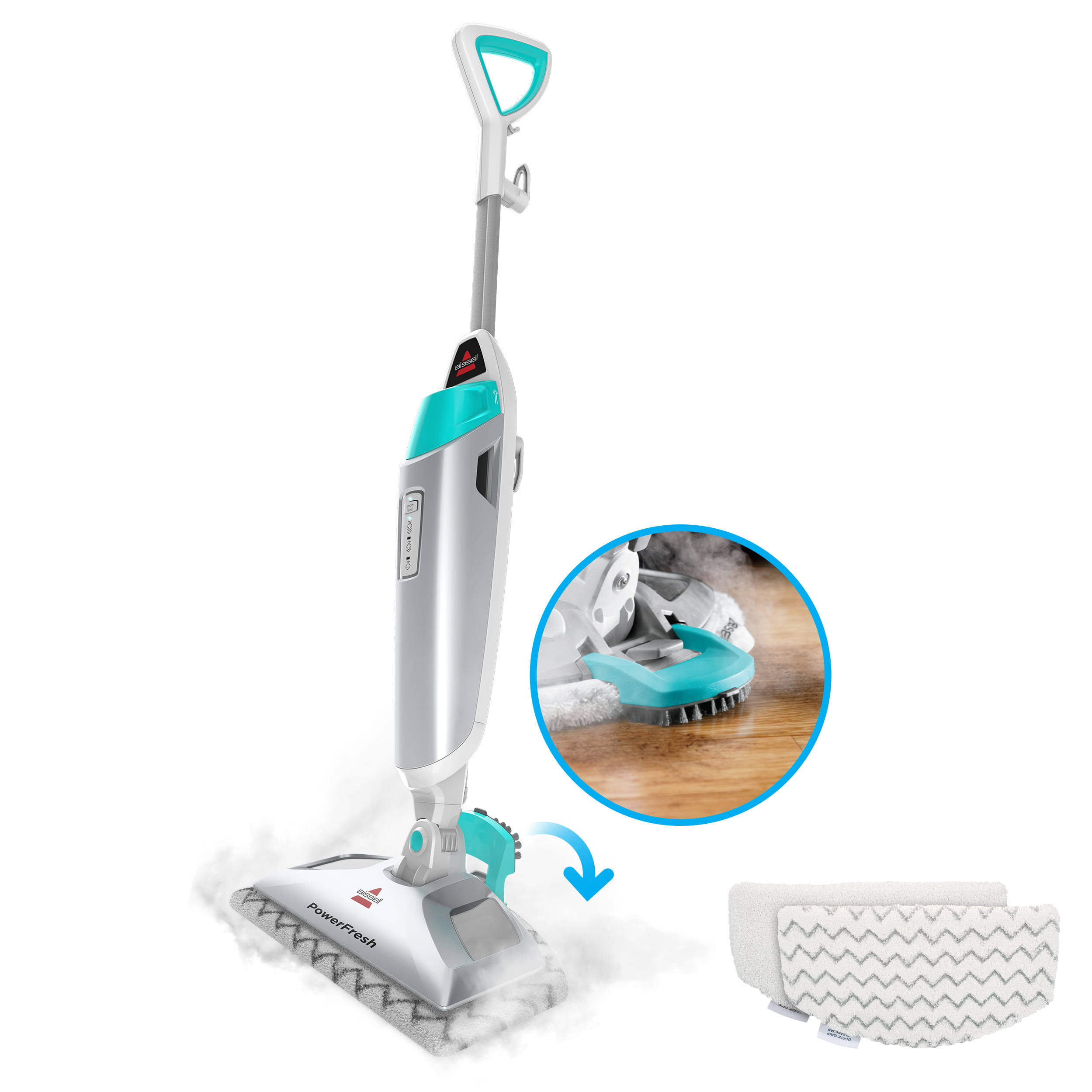 PowerFresh Scrubbing and Sanitizing Steam Mop 19405
