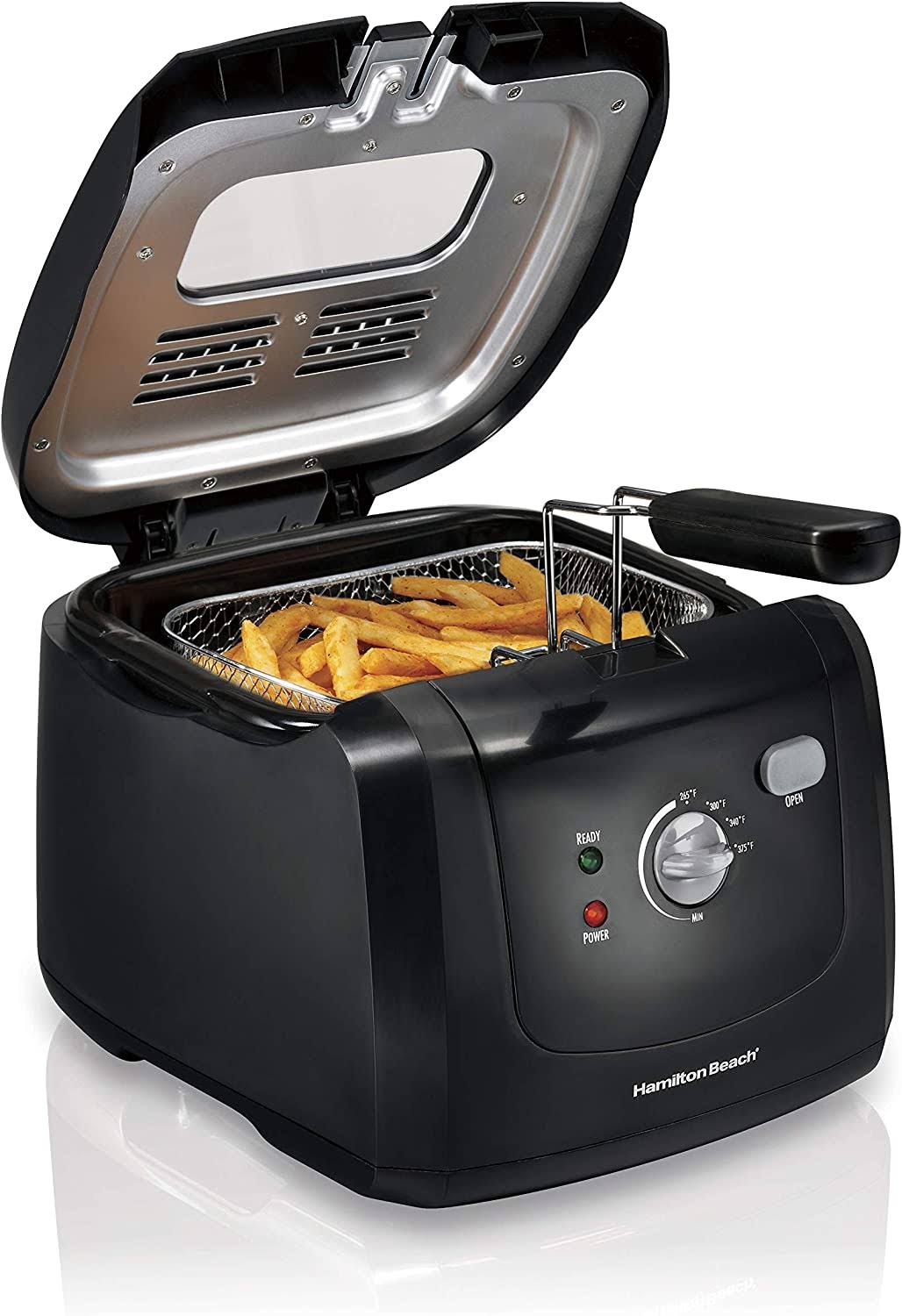Beach Electric Deep Fryer, Black
