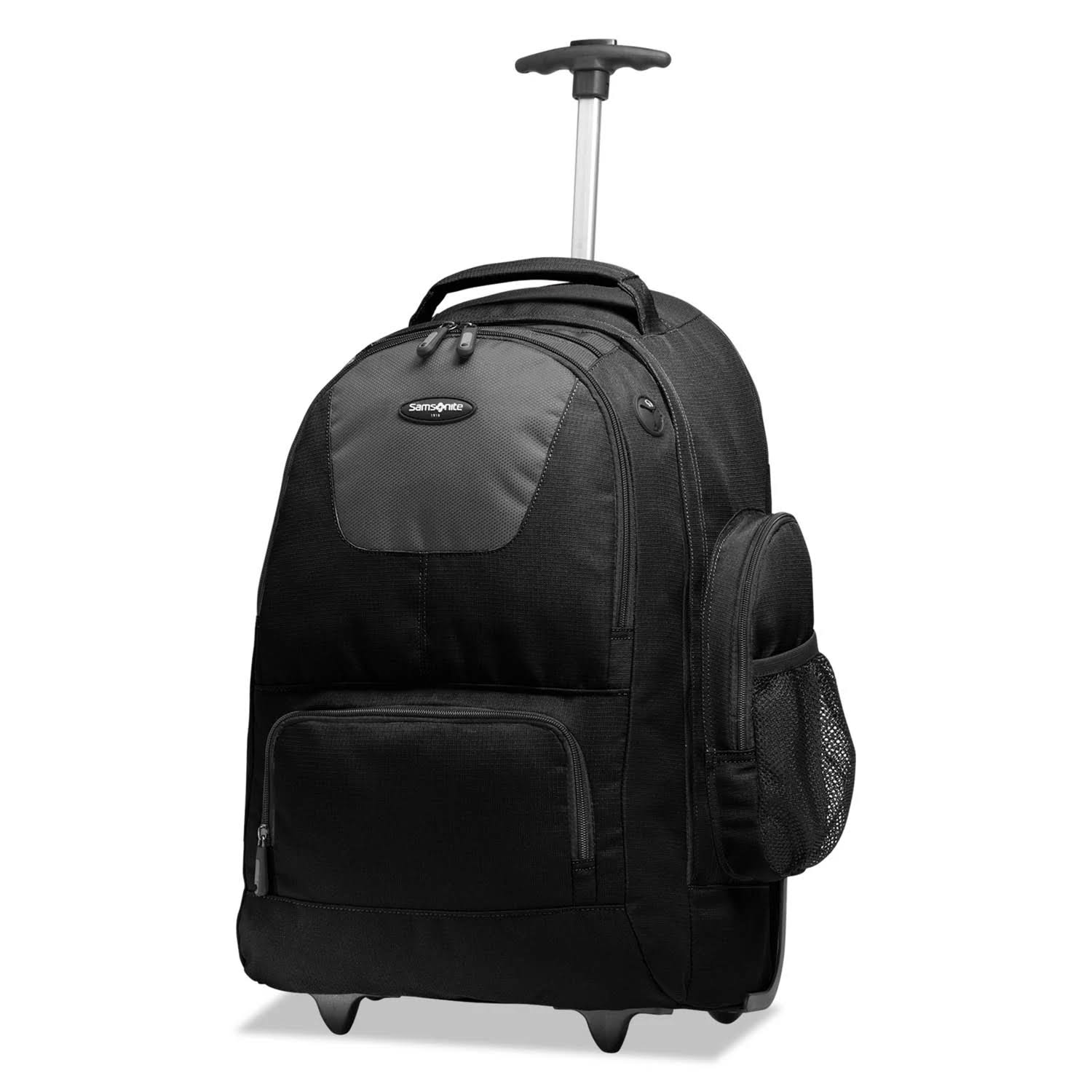Samsonite   Wheeled Backpack, 14 x 8 x 21   Black/Charcoal