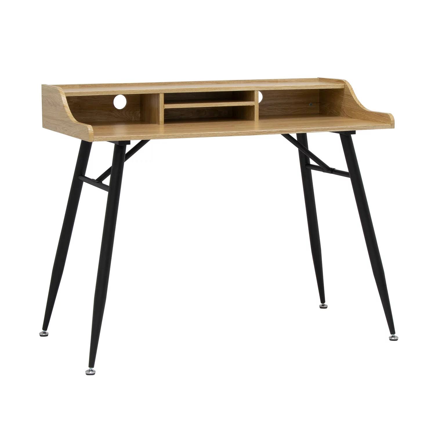 Woodford 45” Modern Writing/Laptop Desk with Storage, Assorted Colors