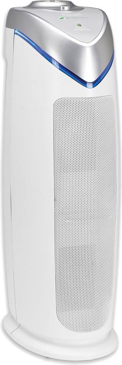 True HEPA Filter Air Purifier for Home, Office, Bedrooms, Filters Allergies, Pollen, Smoke, Dust, Pet Dander, UV-C Sanitizer Eliminates Germs, Mold, Odors, Quiet 22 inch 3-in-1 AC4825W