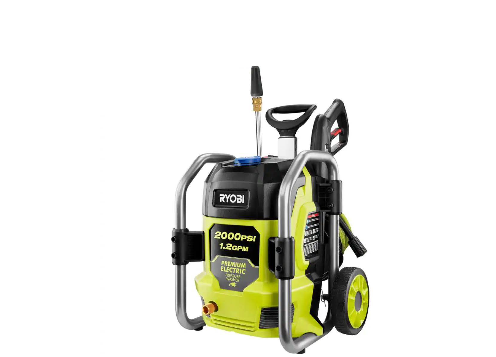 RY142022VNM 2000 PSI 1.2 GPM Cold Water Electric Pressure Washer