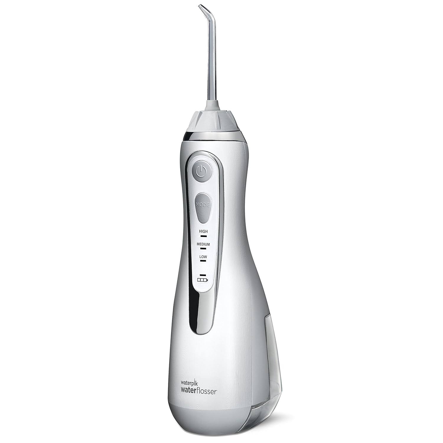 Cordless Advanced Water Flosser For Teeth, Gums, Braces, Dental Care With Travel Bag and 4 Tips, ADA Accepted, Rechargeable, Portable, and Waterproof, White WP-580