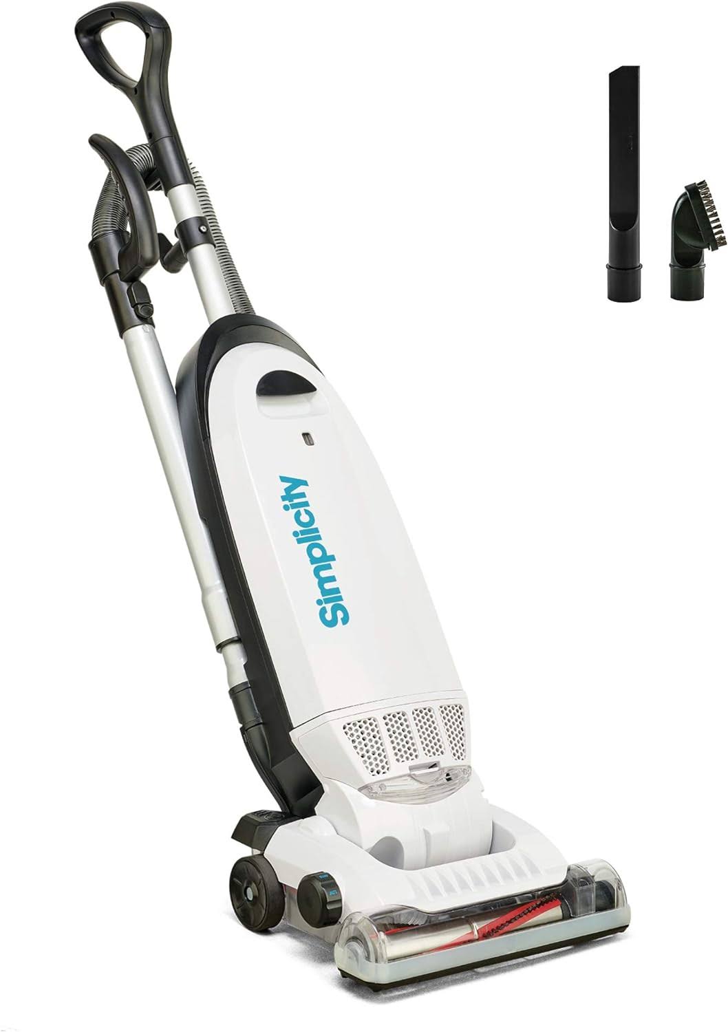 Simplicity Vacuums Allergy Bagged Vacuum Cleaner for Carpet and Hardwood, Multi Surface Upright Vacuum Cleaner with Certified HEPA Vacuum, Pet Vacuum, S20EZM