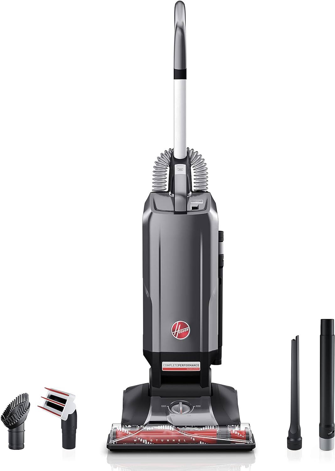 Complete Performance Advanced Pet Kit, Corded Bagged Upright Vacuum Cleaner with HEPA Filter, UH30650, Grey
