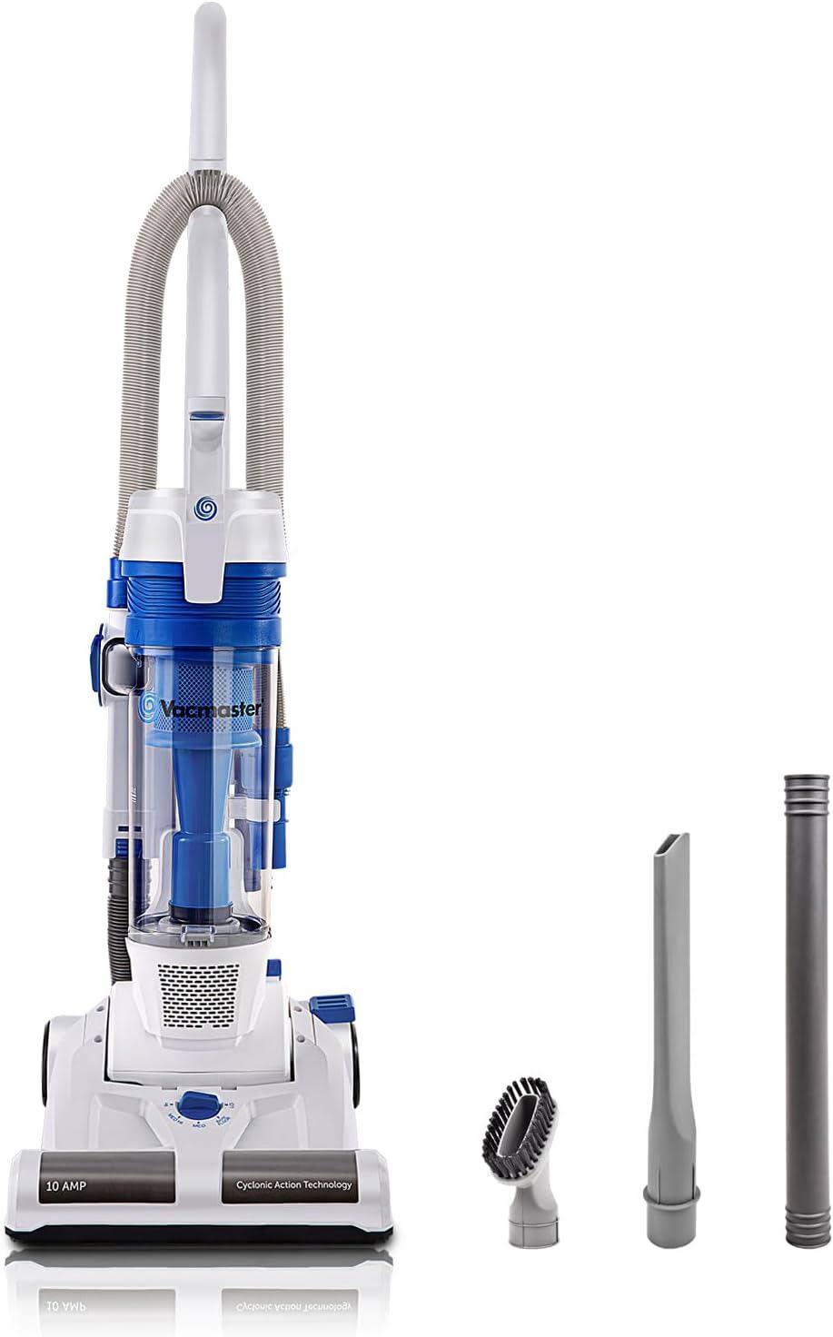 Vacmaster Upright Vacuum Cleaner Power Suction Bagless Vacuum Cleaner Portable Floor Cleaner with 20ft Cord   13” Cleaning Path for Carpet, Hard Floor and Pet Hair