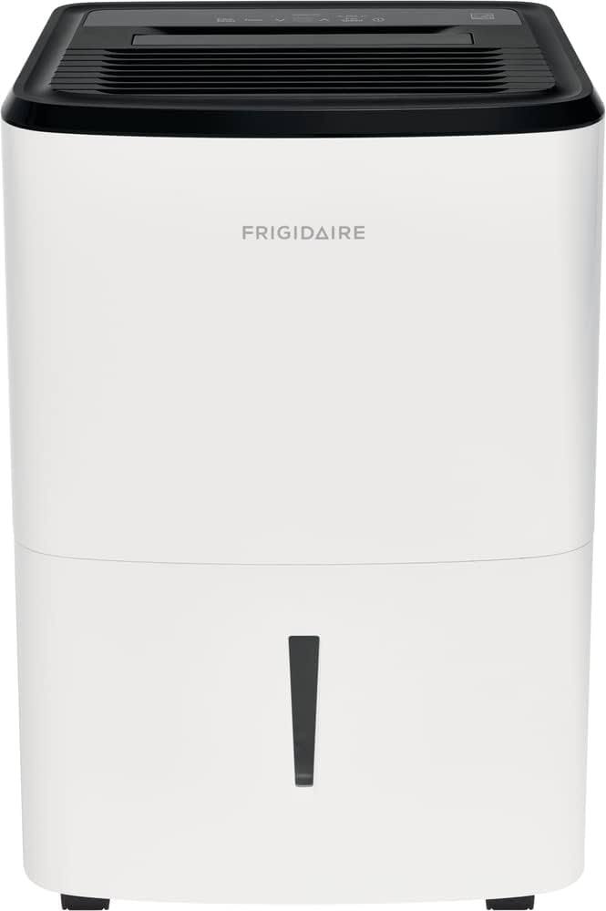 50 Pint Dehumidifier. 4,500 Square Foot Coverage. Ideal for Large Rooms and Basements. 1.7 Gallon Bucket Capacity
