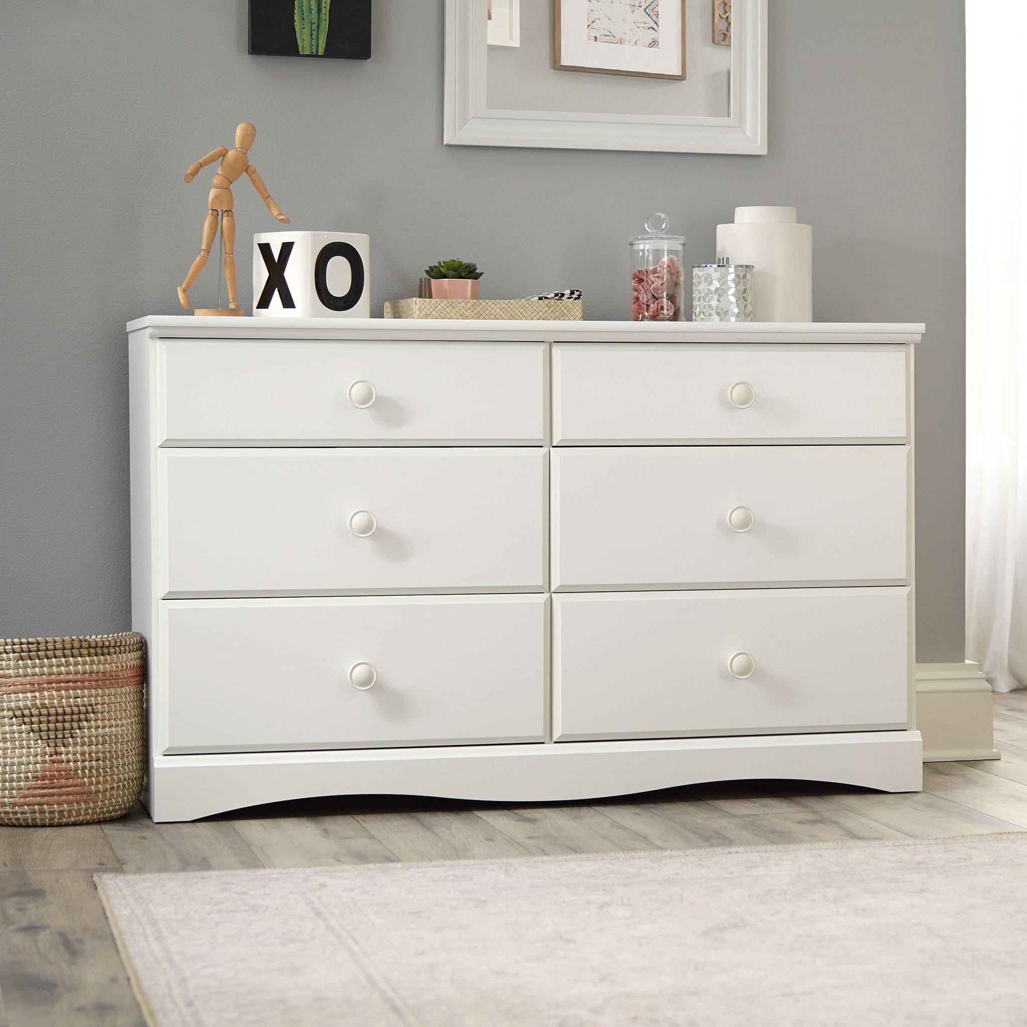 Storybook 6-Drawer Dresser, Soft White Finish