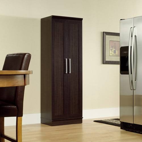 Homeplus Storage Cabinet, Dakota Oak Finish