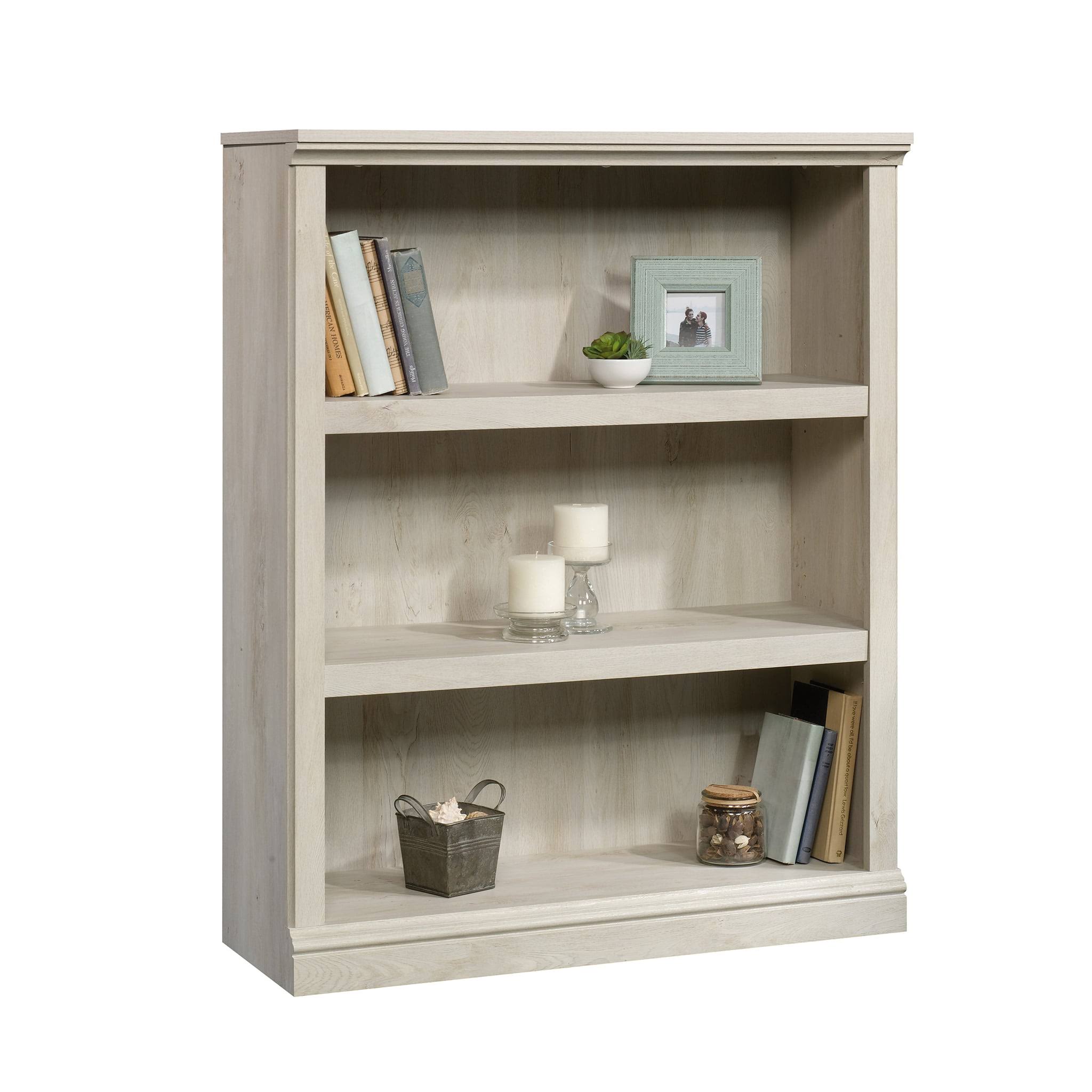 Select 3-Shelf Bookcase, Chalked Chestnut Finish