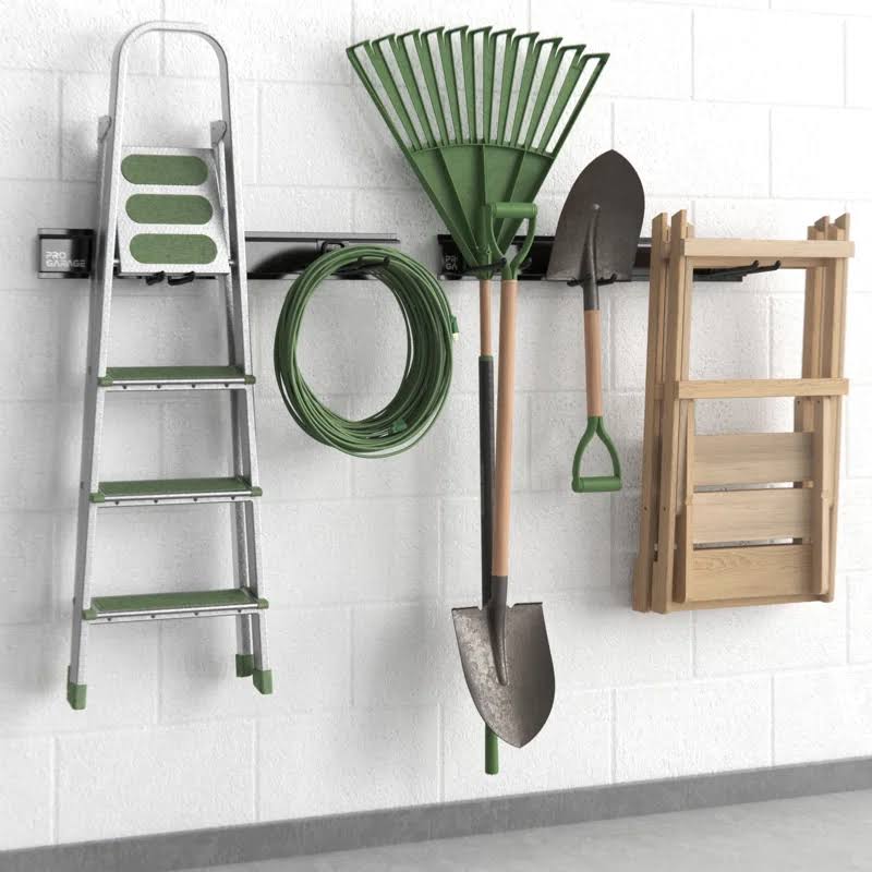 ProGarage 32 in. L Garage Hanging Track Storage System (2-Pack)