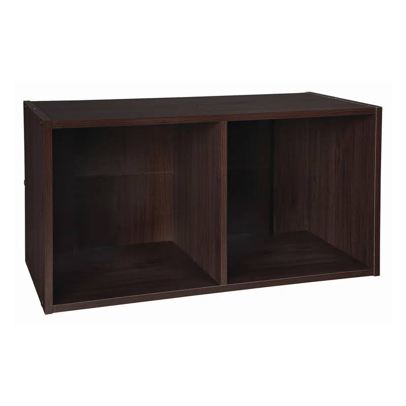 78817 Cubeicals Organizer, 2-Cube, Espresso