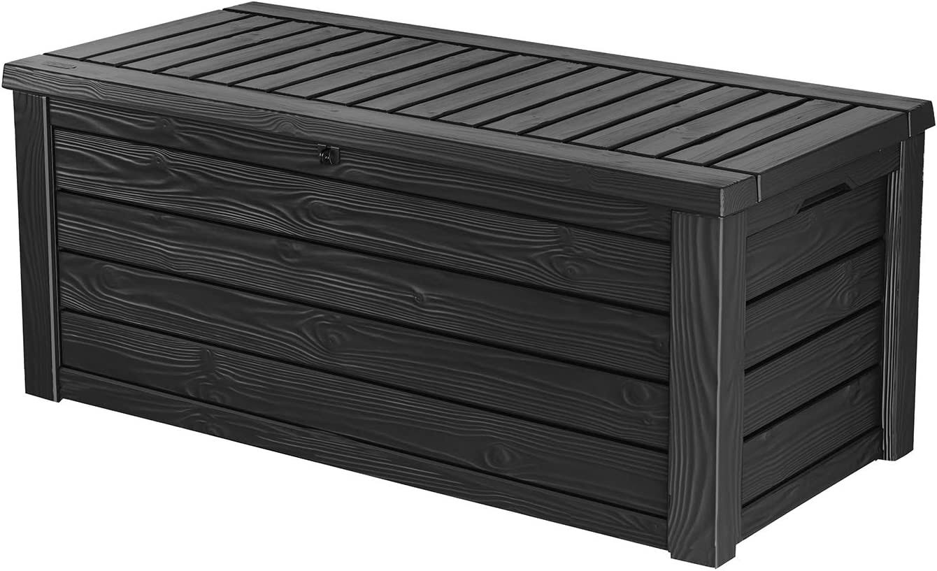 Westwood 150 Gallon All Weather Outdoor Patio Storage Deck Box and Bench