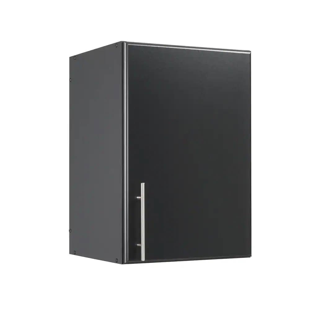 Wood Freestanding Garage Cabinet in Black (16 in. W x 24 in. H x 16 in. D)