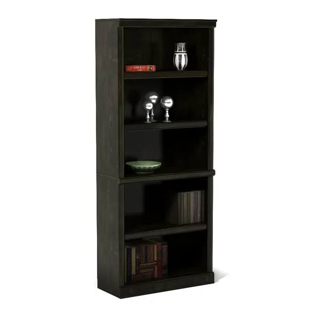 Gardens 71  Ashwood Road 5 Shelf Bookcase, Black