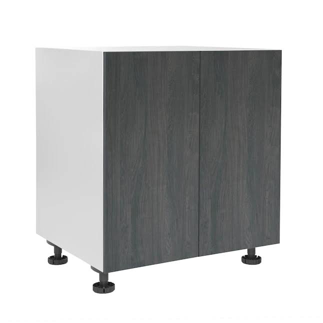 Cambridge SA-BD30-CM Quick Assemble Modern Style With Soft Close 30 in Base Kitchen Cabinet, 2 Door (30 in W x 24 in D x 34.50 in H)