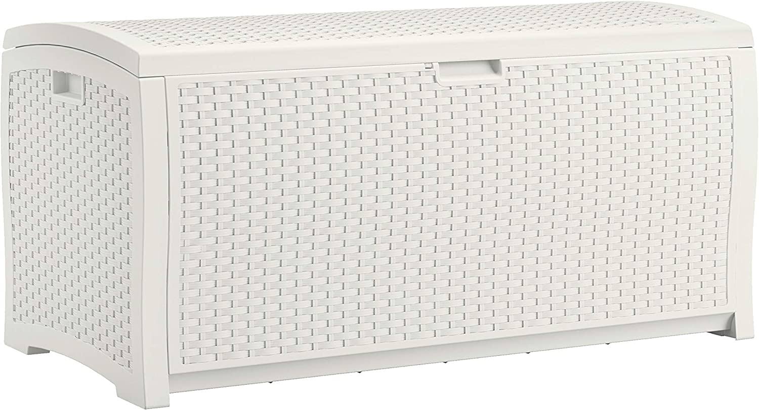 DB9200WD 99 Gal. Resin Deck Box in White