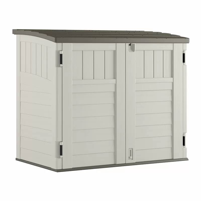 BMS2500 2 ft. 8 in. x 4 ft. 5 in. x 3 ft. 9.5 in. Resin Horizontal Storage Shed