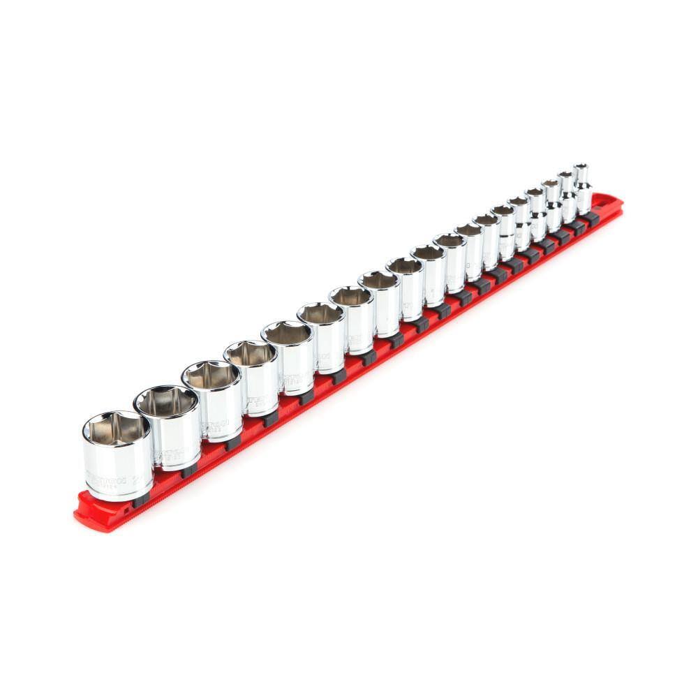 SHD91110 3/8 in. Drive 6-Point Socket Set (19-Piece)