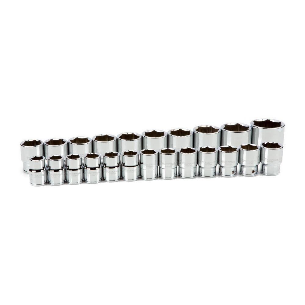 SHD93014 3/4 in. Drive 6-Point Socket Set, 19 mm   50 mm (23-Piece)