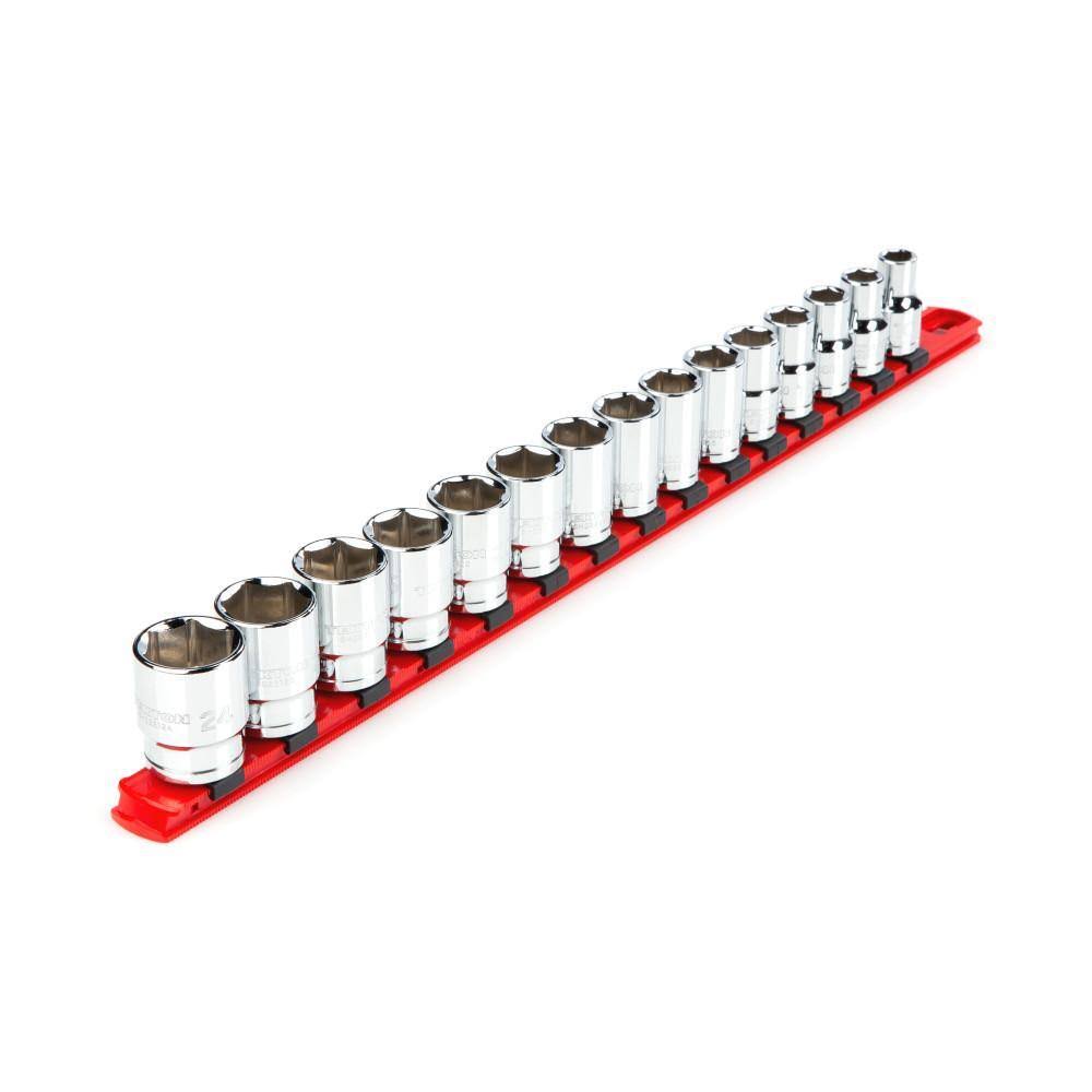SHD92102 1/2 in. Drive 6-Point Socket Set (15-Piece)