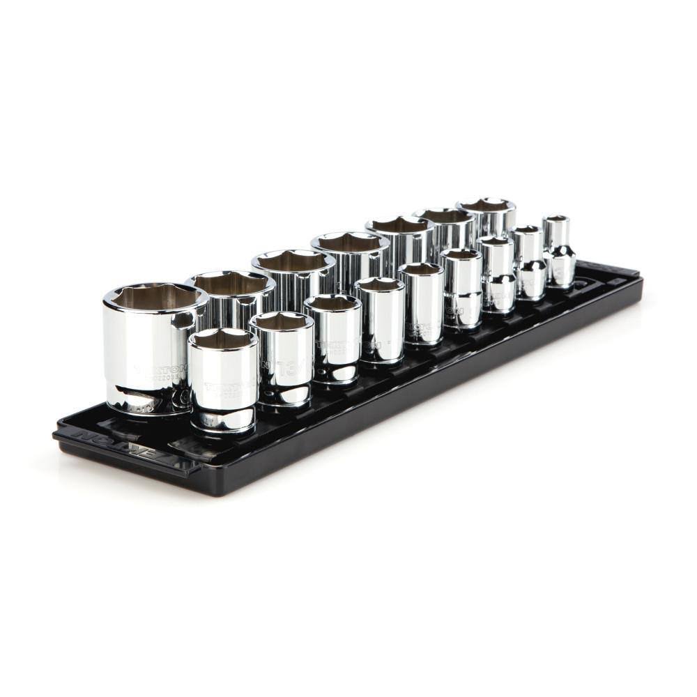 SHD92001 1/2 in. Drive 6-Point Socket Set (16-Piece)