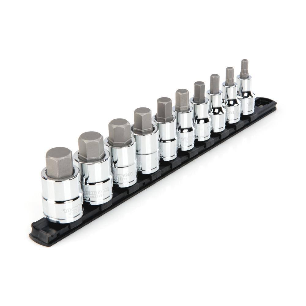 SHB92101 1/4 in.   3/4 in., 1/2 in. Drive Hex Bit Socket Set (10-Piece)