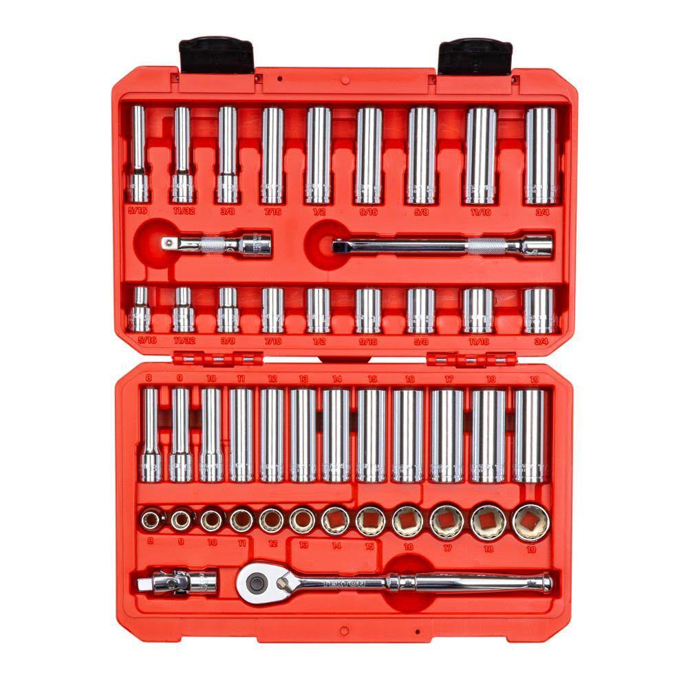 SKT15302 3/8 in. Drive 12-Point Socket and Ratchet Set (47-Piece)