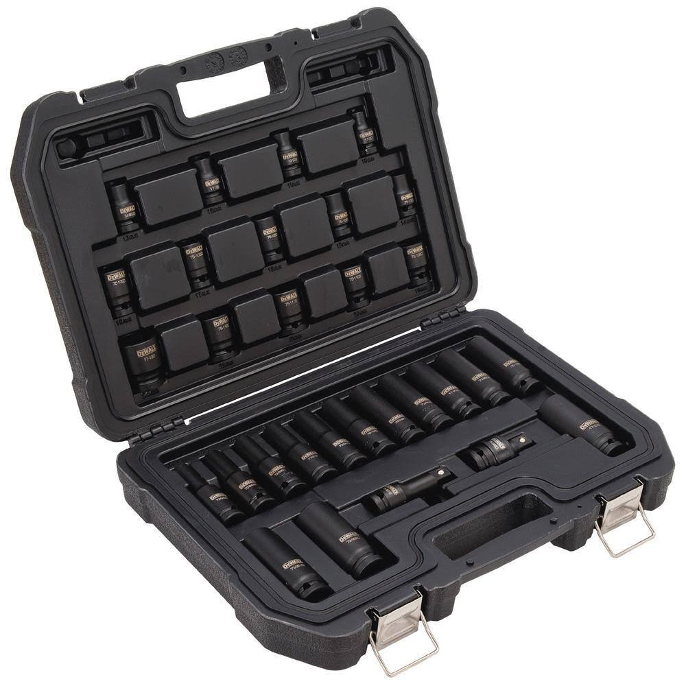 DWMT19249 1/2 in. Drive Impact Socket Set (30-Piece)
