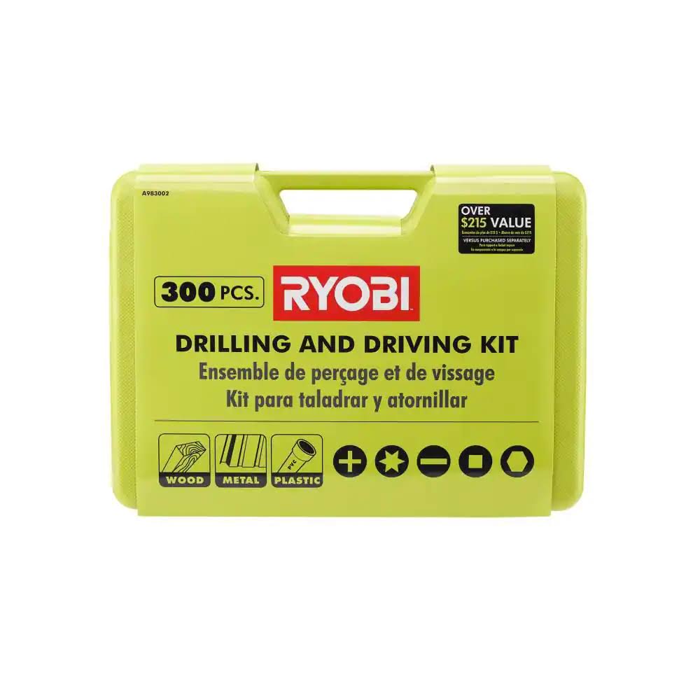 A983002 300 Piece Drill and Drive Kit
