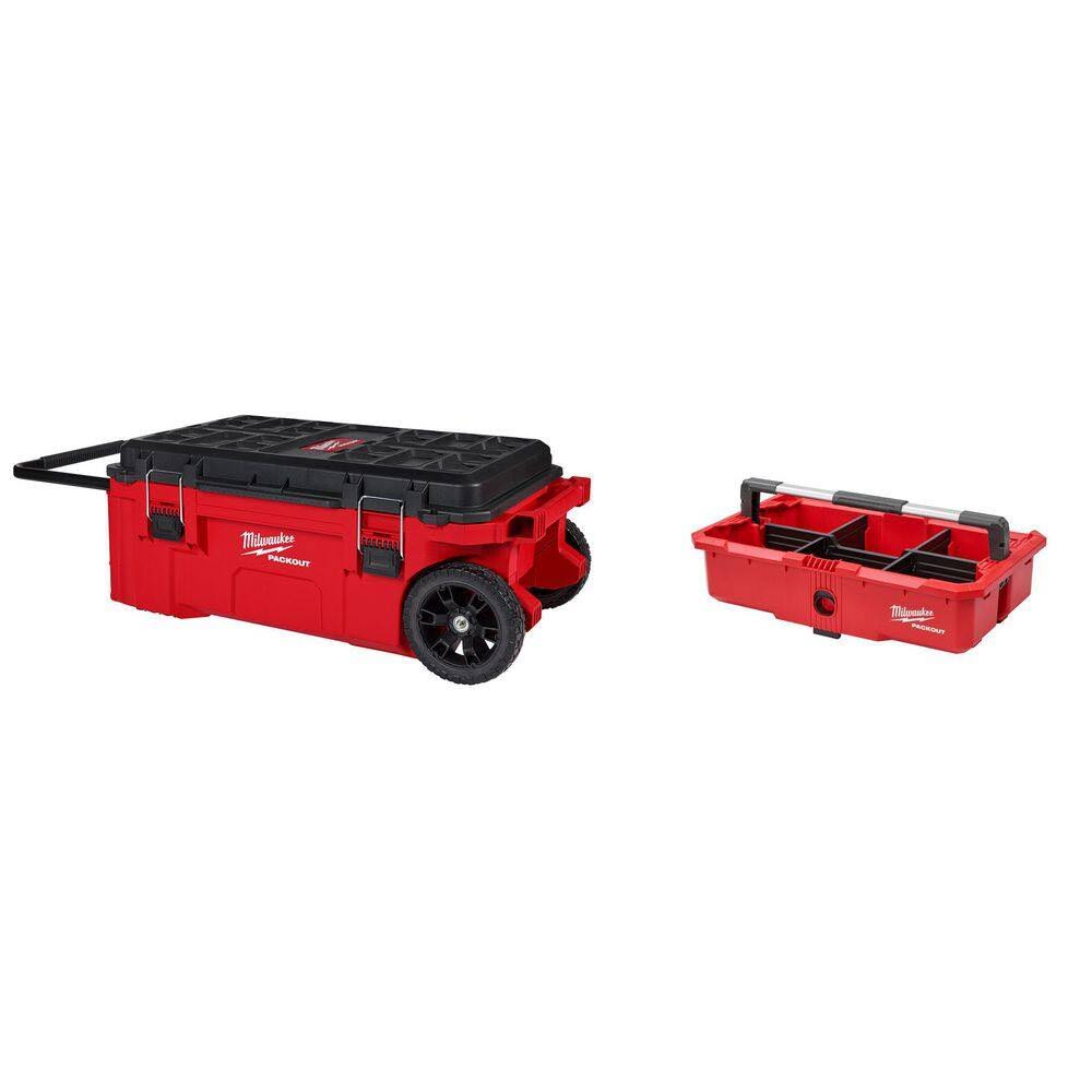 48-22-8428-8045 Packout 38 in. Rolling Tool Chest and 19 in. Tool Tray