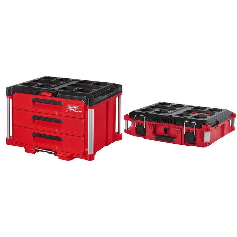 48-22-8443-8424  22 in. 3-Drawer and Tool Box