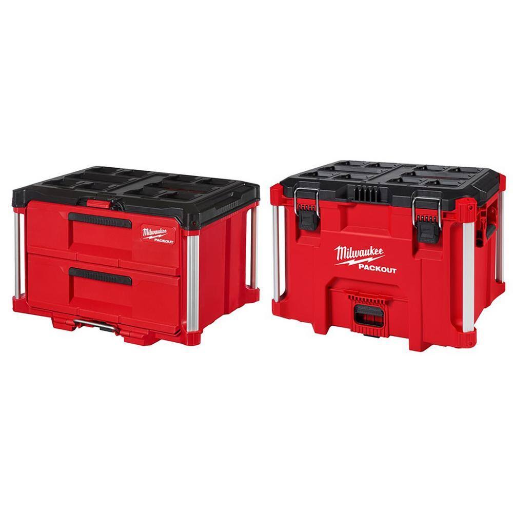 22 in. 2-Drawer and XL Tool Box