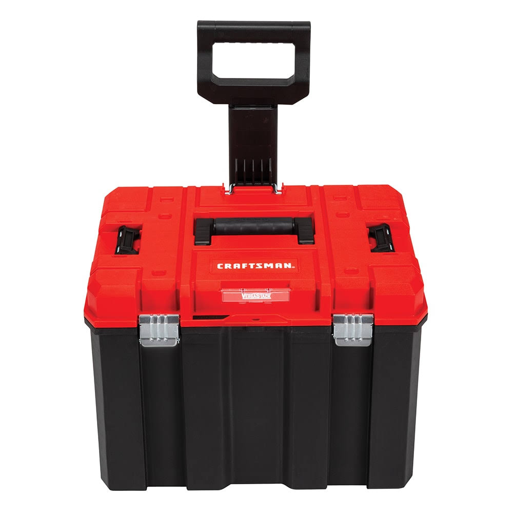 CMST17835 VERSASTACK System 20-in Red Plastic Wheels Lockable Tool Box