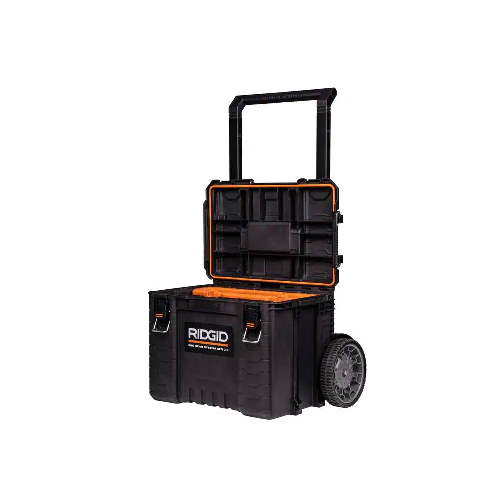 254065 2.0 Pro Gear System 25 in. All Terrain Rolling Tool Cart and Organizer Tool Box