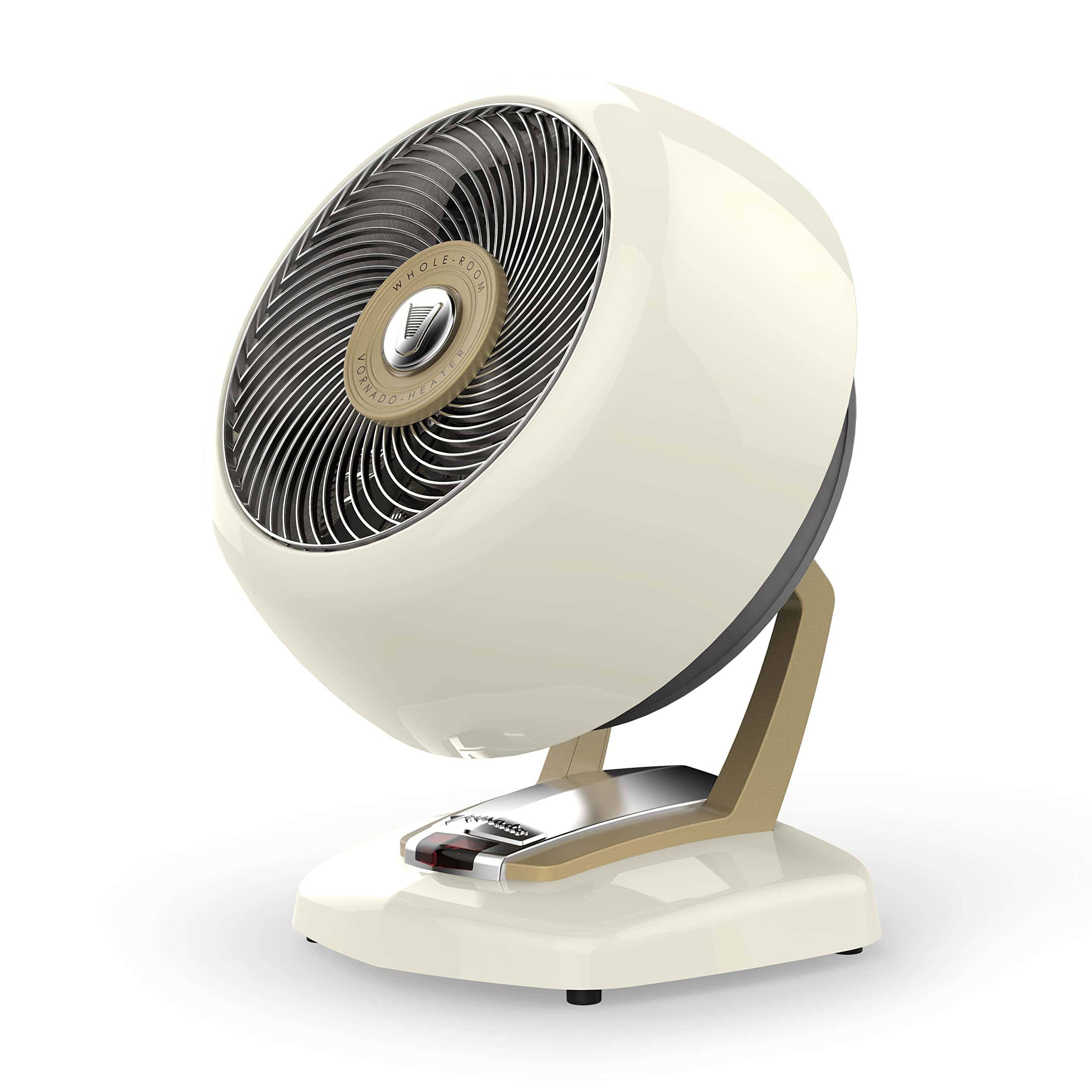 VHEAT Vintage Metal Heater, Vintage White, Whole Room
