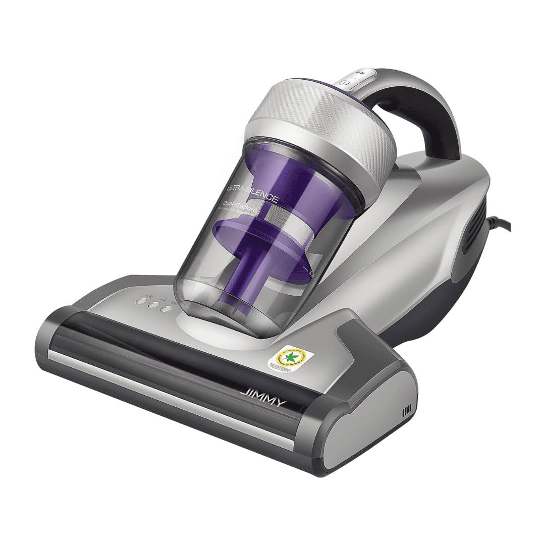 Jimmy Mattress Vacuum Cleaner, Anti-allergen Bed Vacuum Cleaner with UV-C Light   High Heating Tech