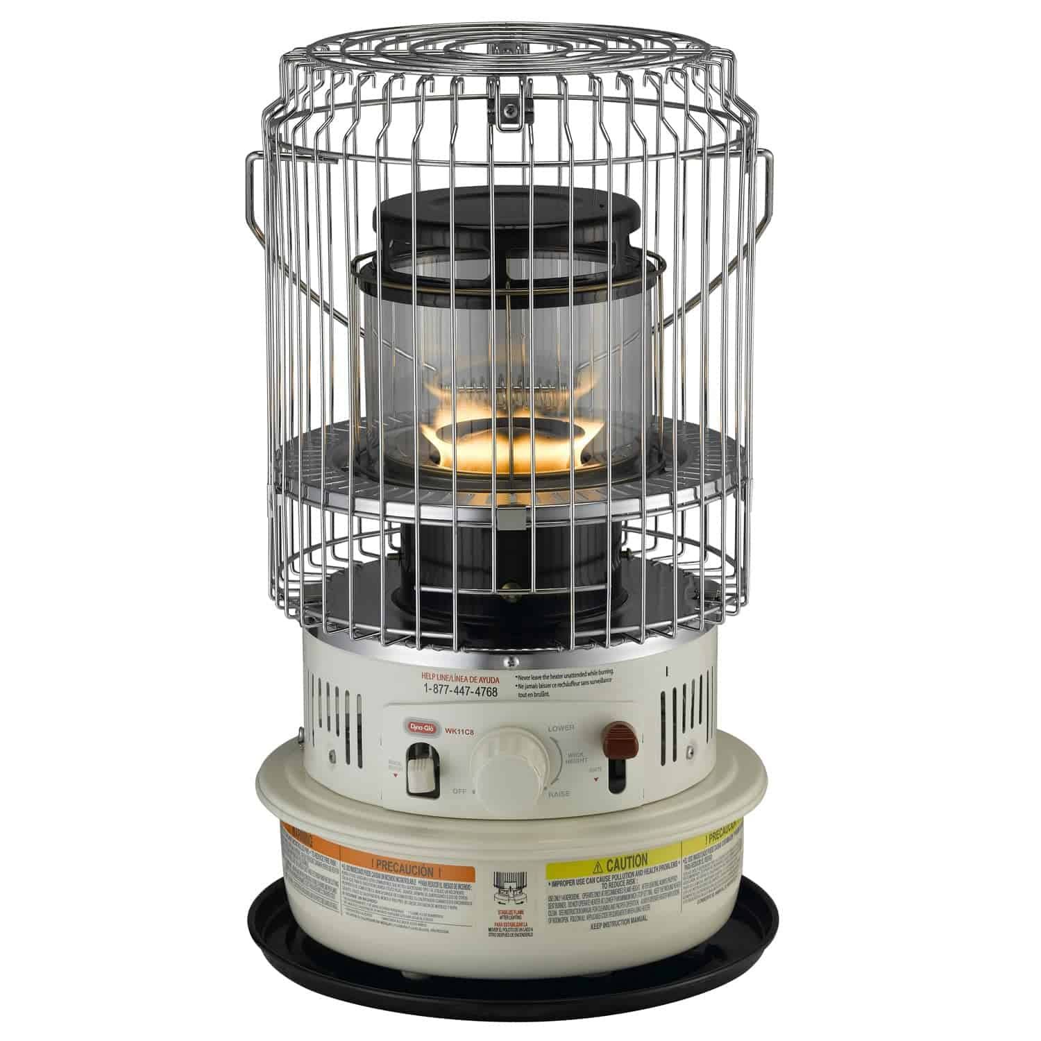 Indoor Convection Kerosene Heater, 10500 BTU WK11C8 GLO-3528200