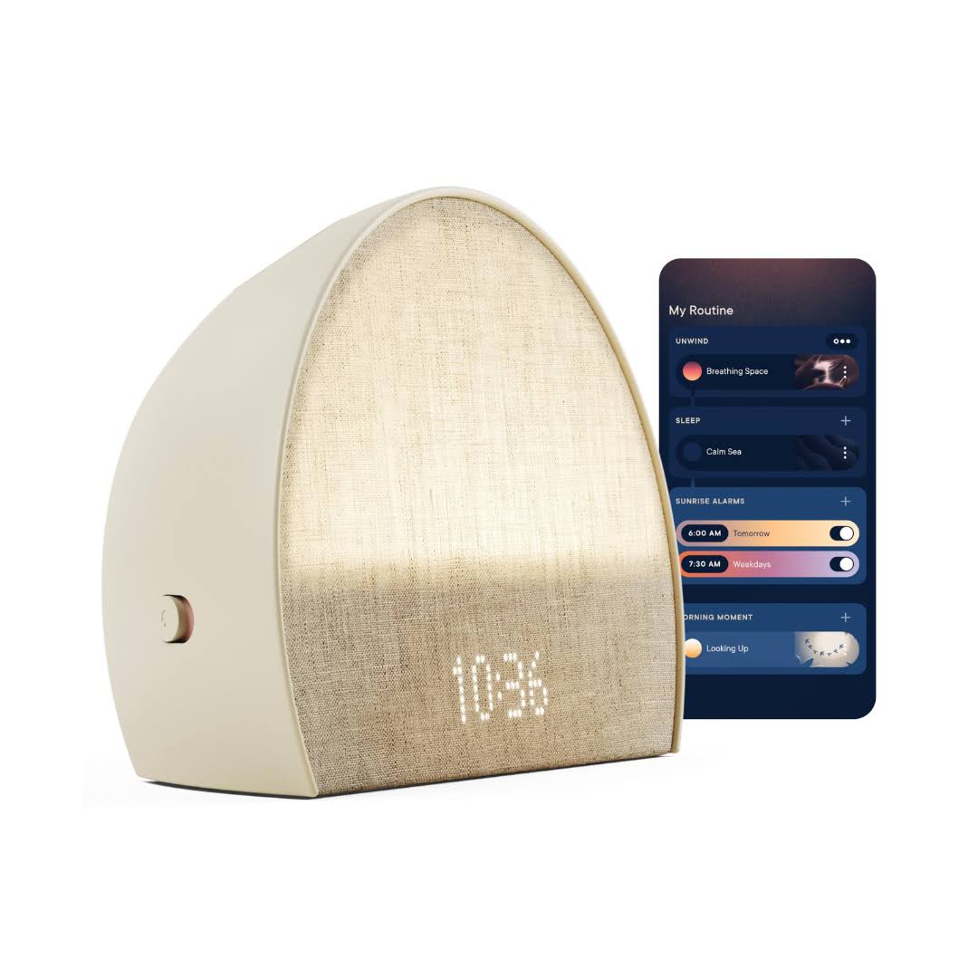 Hatch Baby Smart Sleep Clock, Dimmable Clock, Putty