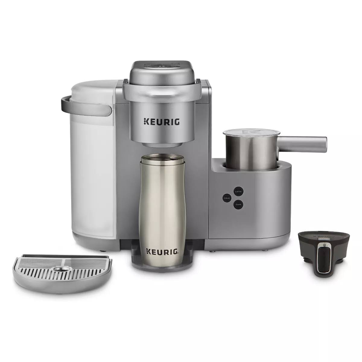 K-Cafe Special Edition Single-Serve K-Cup Pod Coffee, Latte and Cappuccino Maker   Nickel